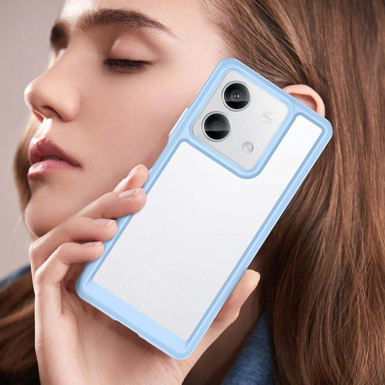 Kryt HeyCase Frame Xiaomi Redmi Note 13 5G Blue