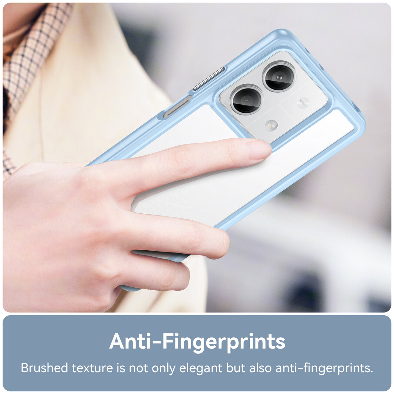 Kryt HeyCase Frame Xiaomi Redmi Note 13 5G Blue