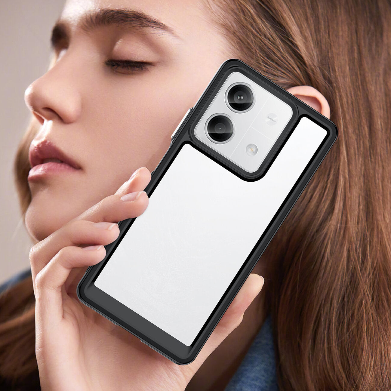 KRYT NA XIAOMI REDMI NOTE 13 PRO PLUS HEYCASE FRAME BLACK