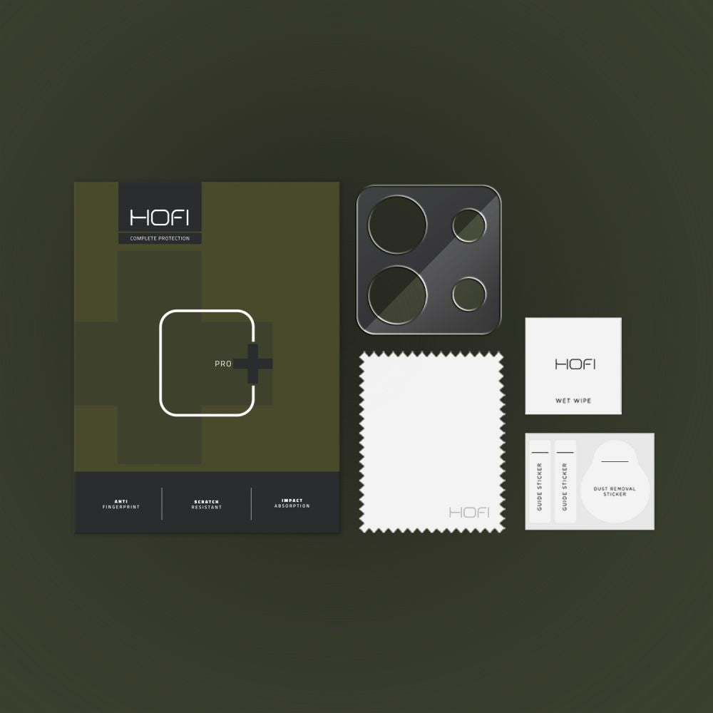 OCHRANA FOTOAPARÁTU HOFI CAM PRO+ XIAOMI REDMI NOTE 13 PRO 5G / POCO X6 5G BLACK