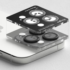 ZAŠTITA FOTOAPARATA RINGKE  FRAME PROTECTOR IPHONE 15 PRO CRNA