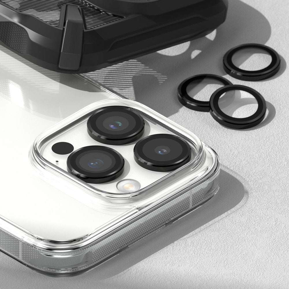 ZAŠTITA FOTOAPARATA RINGKE  FRAME PROTECTOR IPHONE 15 PRO CRNA