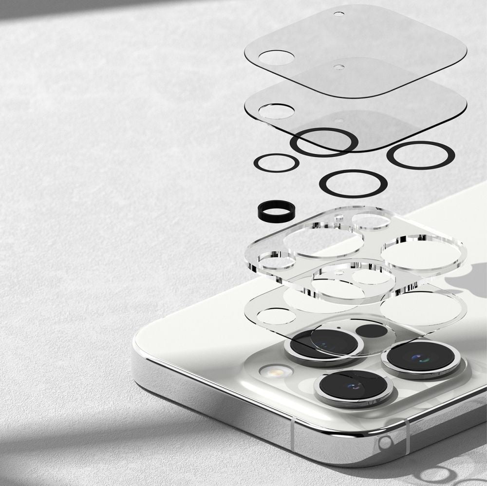 OCHRANA FOTOAPARÁTU RINGKE CAMERA PROTECTOR 2-PACK IPHONE 15 PRO MAX CLEAR