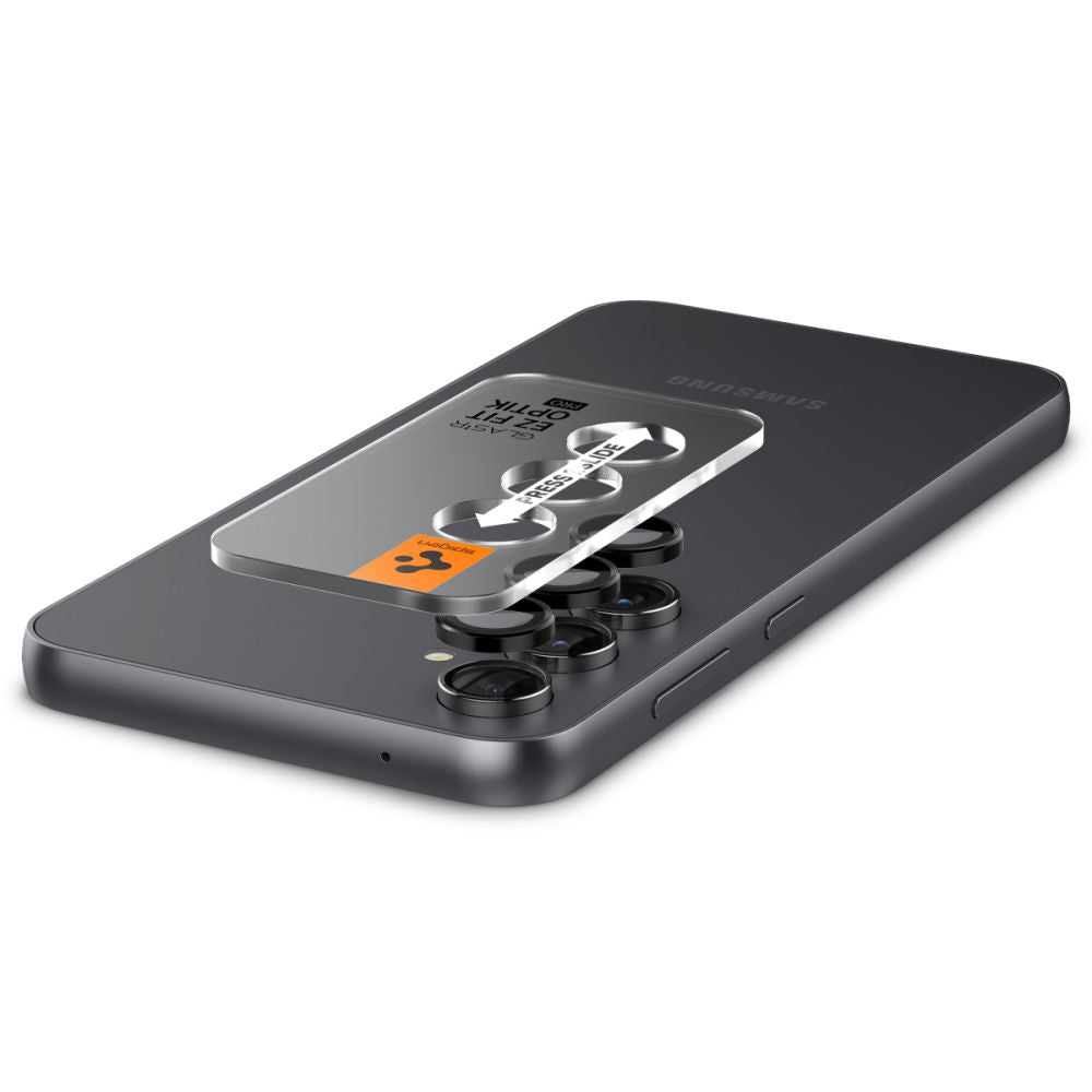 OCHRANA FOTOAPARÁTU SPIGEN OPTIK.TR ”EZ FIT” CAMERA PROTECTOR 2-PACK GALAXY S23 FE BLACK