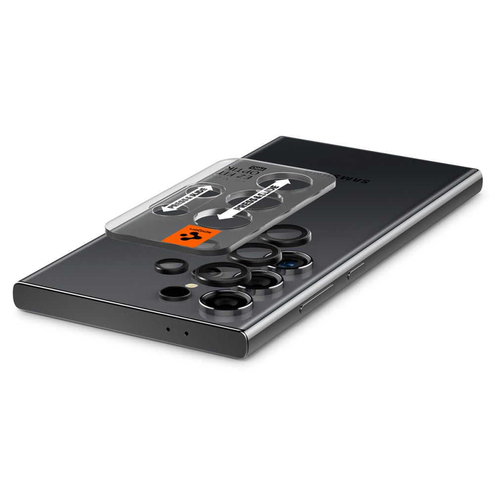OCHRANA FOTOAPARÁTU SPIGEN OPTIK.TR ”EZ FIT” CAMERA PROTECTOR 2-PACK GALAXY S24 ULTRA BLACK