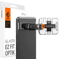 ZAŠTITA FOTOAPARATA SPIGEN OPTIK.TR ”EZ FIT”  2-PACK GOOGLE PIXEL 7A CRNA