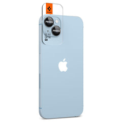 ZAŠTITA FOTOAPARATA SPIGEN OPTIK.TR ”EZ FIT”  PROTECTOR 2-PACK IPHONE 14 / 14 PLUS CRNA