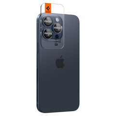 ZAŠTITA FOTOAPARATA SPIGEN OPTIK.TR ”EZ FIT”  2-PACK IPHONE 14 PRO / PRO MAX / 15 PRO / PRO MAX PLAVA TITANIUM