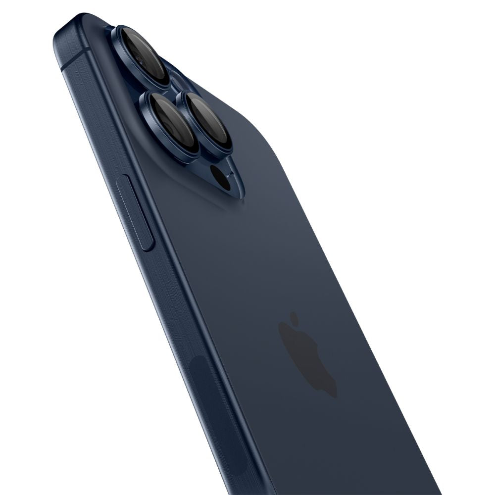 ZAŠTITA FOTOAPARATA SPIGEN OPTIK.TR ”EZ FIT”  2-PACK IPHONE 14 PRO / PRO MAX / 15 PRO / PRO MAX PLAVA TITANIUM
