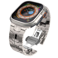 REMIENOK DOOP STAINLESS LINE APPLE WATCH 6 / 7 / 8 / 9 / 10 / SE / ULTRA 1 / 2 (44 / 45 / 46 / 49 MM) TITANIUM