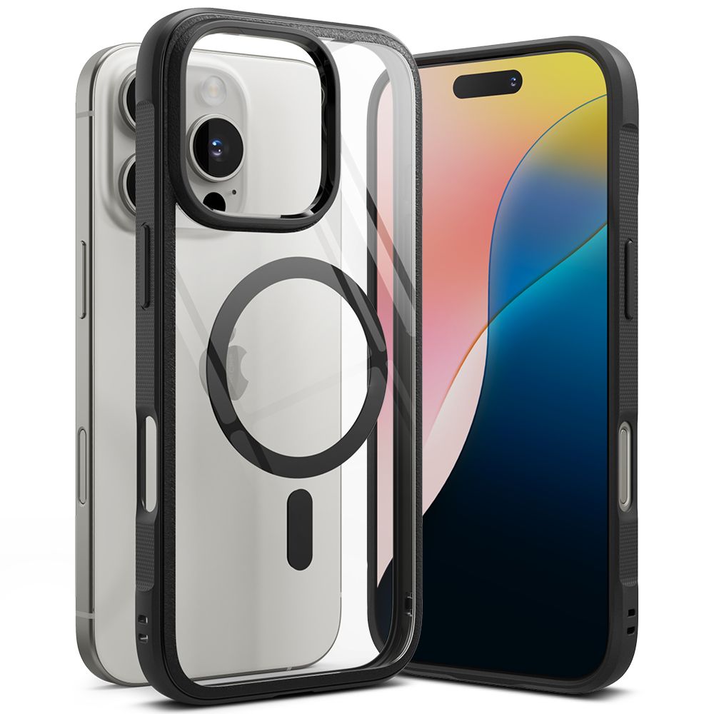 KRYT RINGKE FUSION BOLD MAGNETIC MAGSAFE IPHONE 16 PRO MAX BLACK