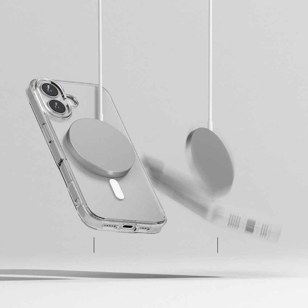  RINGKE FUSION MAGNETIC MAGSAFE IPHONE 16 MATTE CLEAR