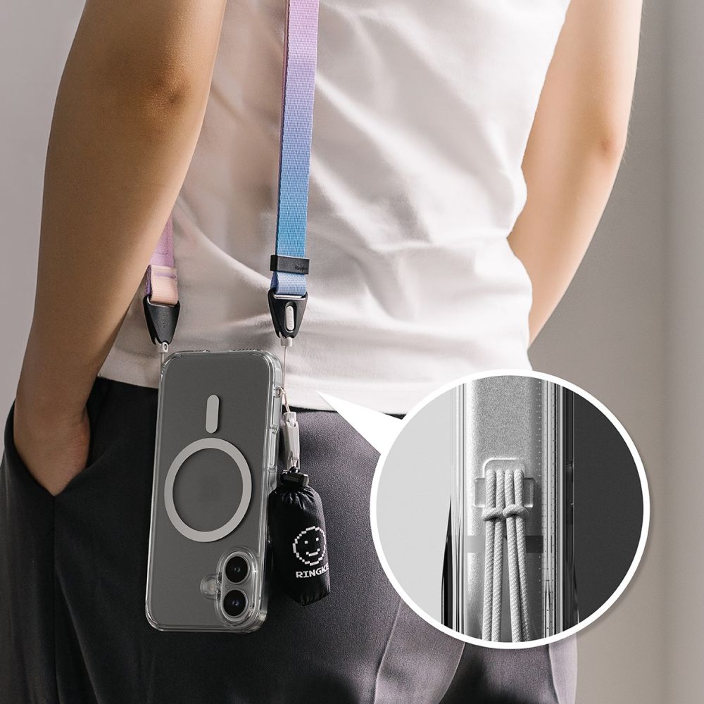 RINGKE FUSION MAGNETIC MAGSAFE IPHONE 16 MATTE CLEAR