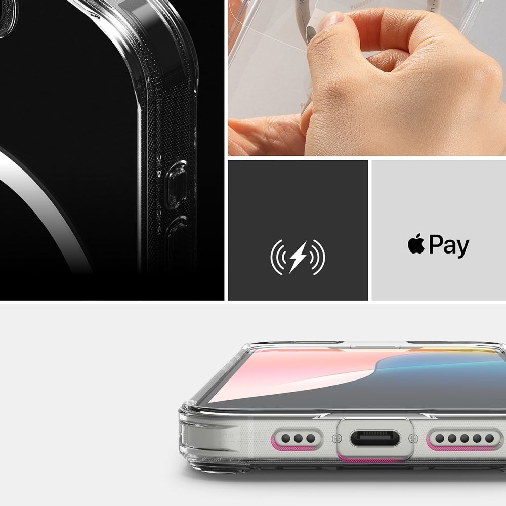  RINGKE FUSION MAGNETIC MAGSAFE IPHONE 16E PROZIRNA