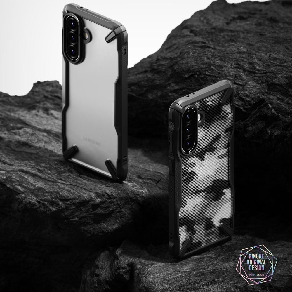  RINGKE FUSION X GALAXY A36 / A56 5G CAMO CRNA