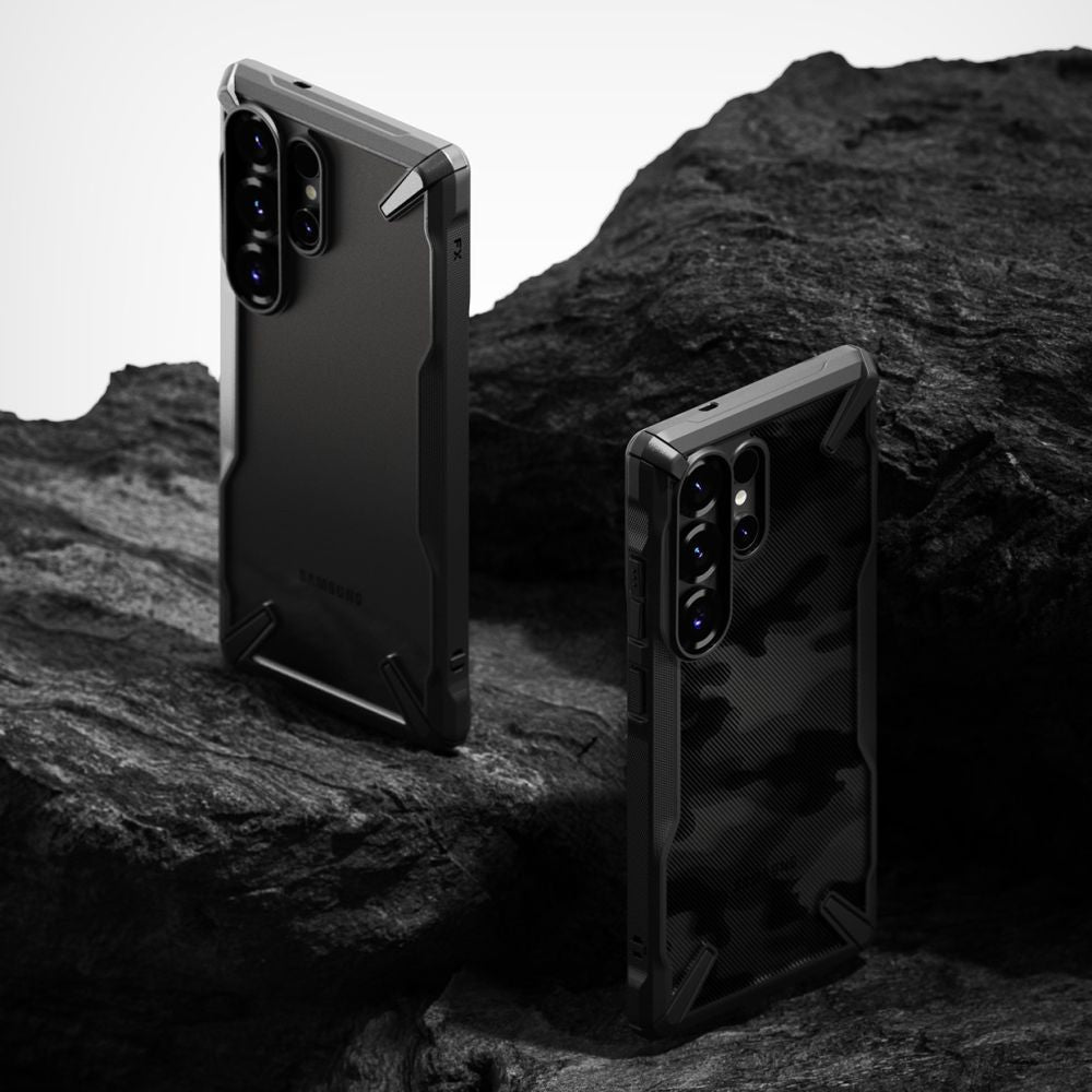 KRYT RINGKE FUSION X GALAXY S25 ULTRA CAMO BLACK