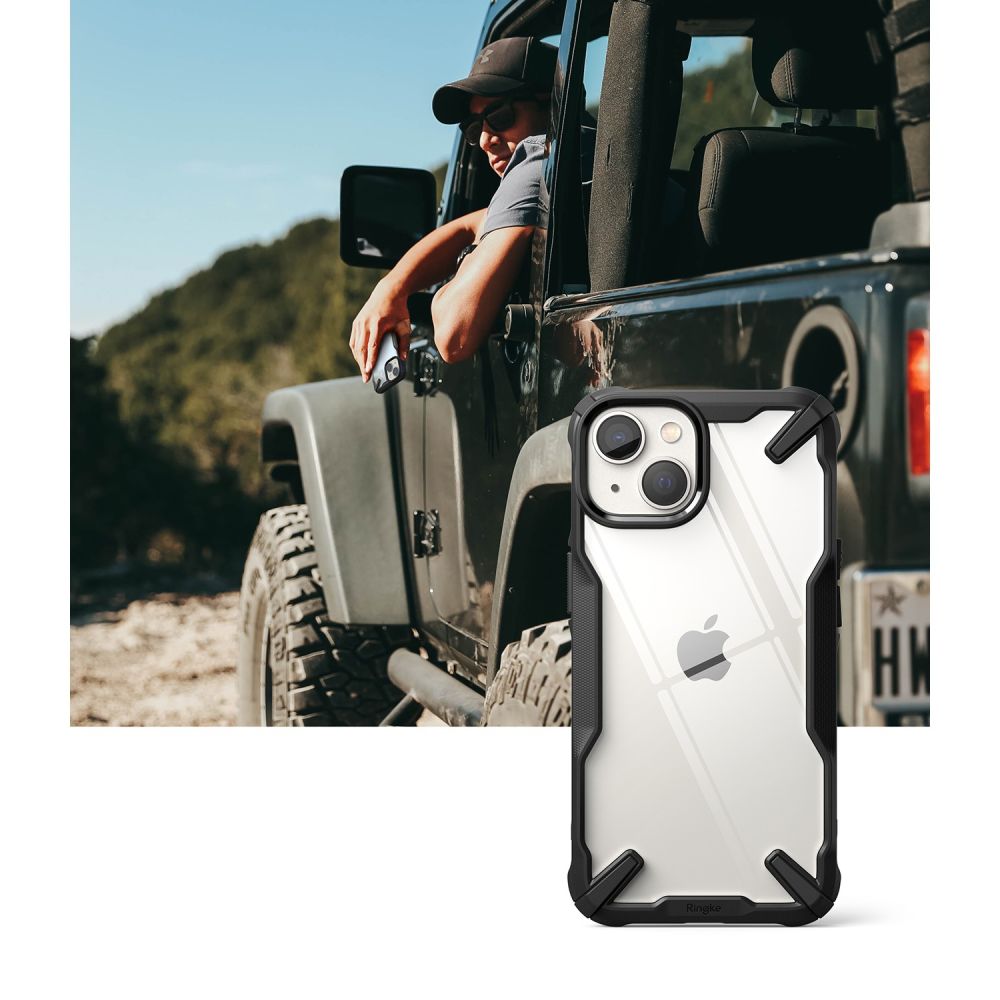 KRYT RINGKE FUSION X IPHONE 14 PLUS BLACK