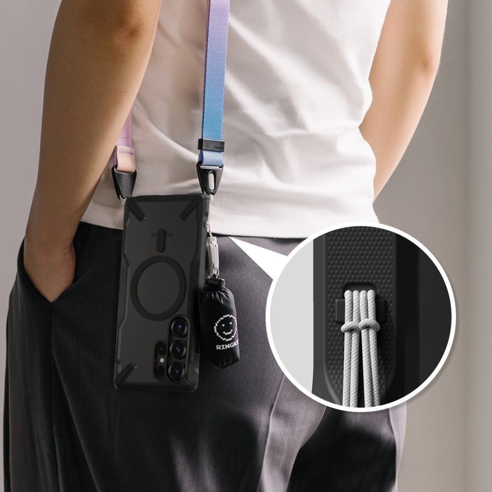 KRYT RINGKE FUSION X MAGNETIC MAGSAFE GALAXY S25 ULTRA BLACK