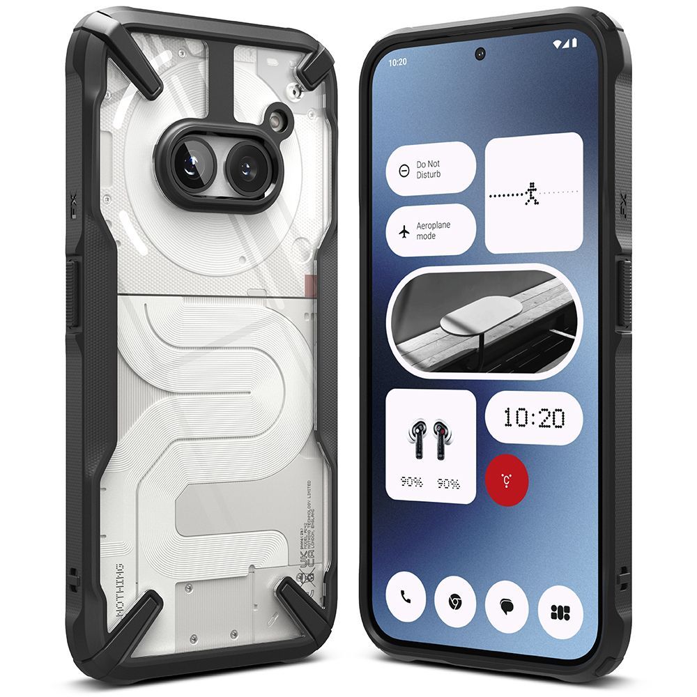 KRYT RINGKE FUSION X NOTHING PHONE  2A / 2A PLUS BLACK