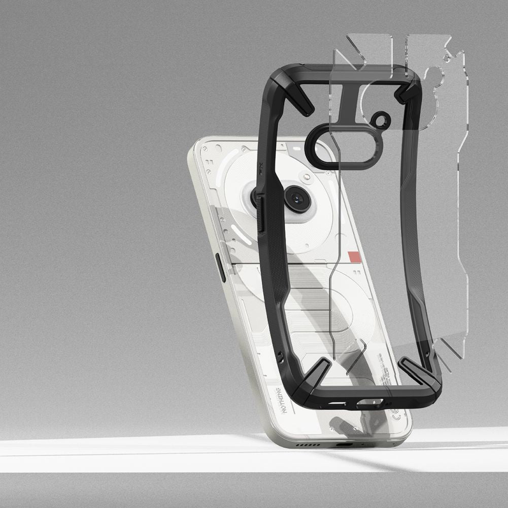 KRYT RINGKE FUSION X NOTHING PHONE  2A / 2A PLUS BLACK