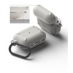 PUZDRO  RINGKE ONYX APPLE AIRPODS PRO 1 / 2 WARM GREY