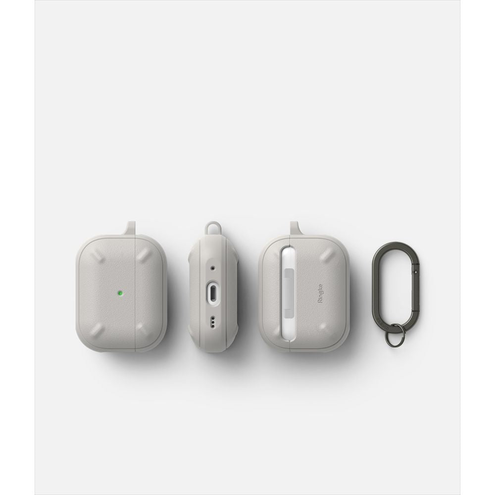 PUZDRO  RINGKE ONYX APPLE AIRPODS PRO 1 / 2 WARM GREY