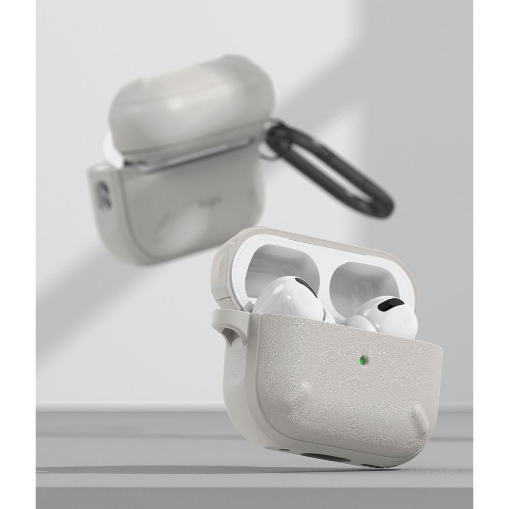 PUZDRO  RINGKE ONYX APPLE AIRPODS PRO 1 / 2 WARM GREY
