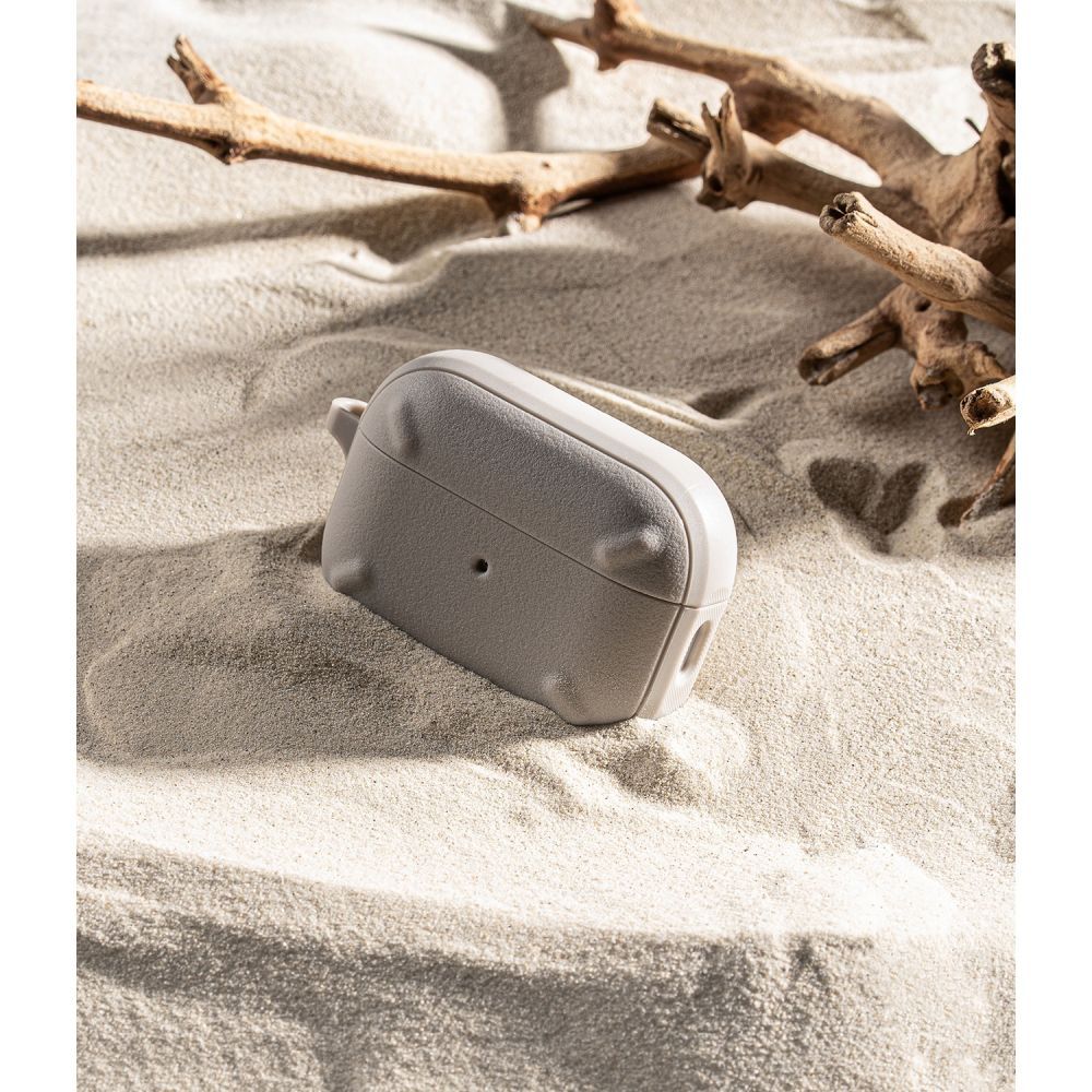 PUZDRO  RINGKE ONYX APPLE AIRPODS PRO 1 / 2 WARM GREY