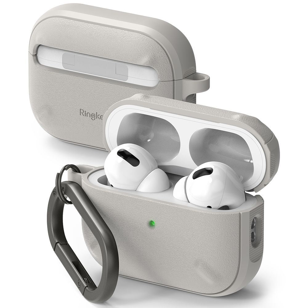 PUZDRO  RINGKE ONYX APPLE AIRPODS PRO 1 / 2 WARM GREY