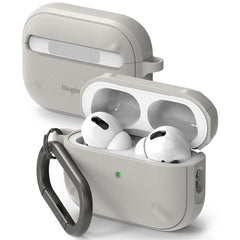 PUZDRO  RINGKE ONYX APPLE AIRPODS PRO 1 / 2 WARM GREY