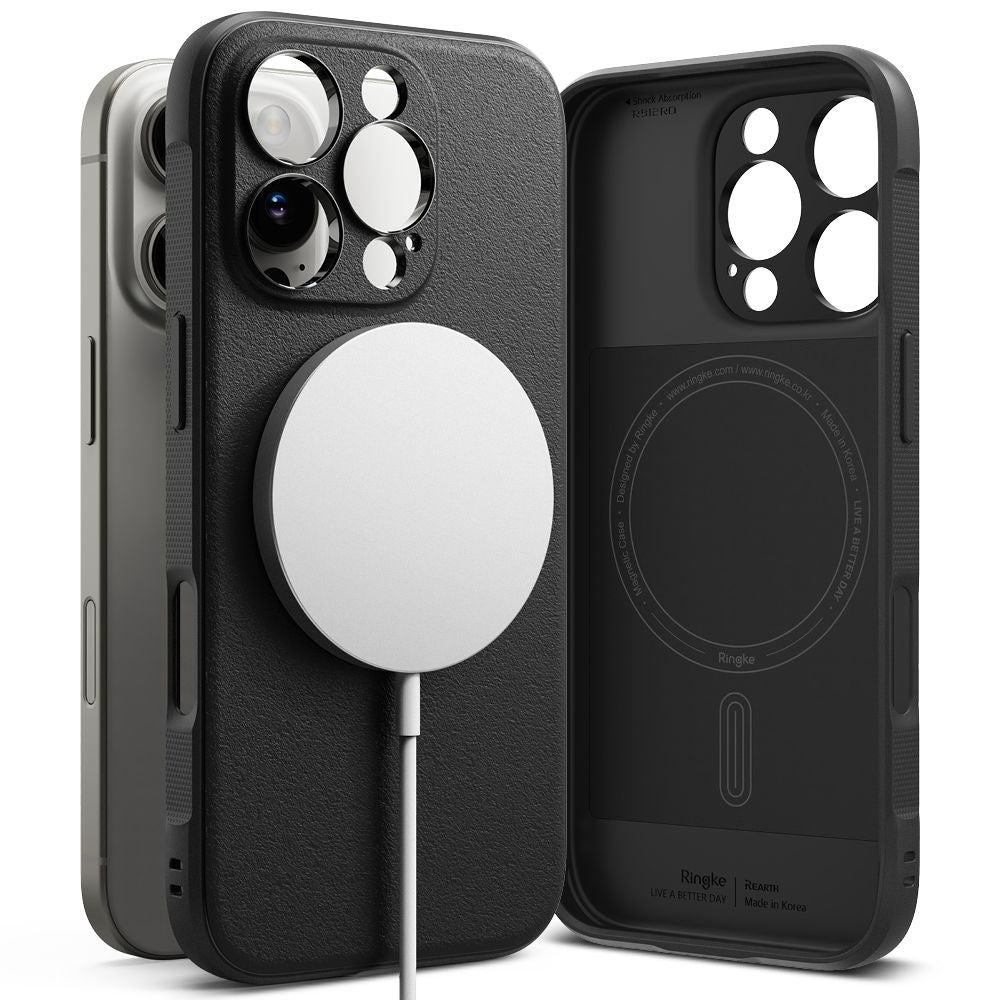 KRYT RINGKE ONYX MAGNETIC MAGSAFE IPHONE 16 PRO BLACK