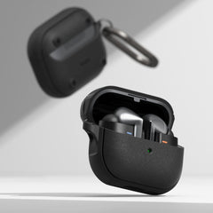 PUZDRO NA  SAMSUNG GALAXY BUDS 3 / 3 PRO RINGKE ONYX MAGNETIC MAGSAFE BLACK
