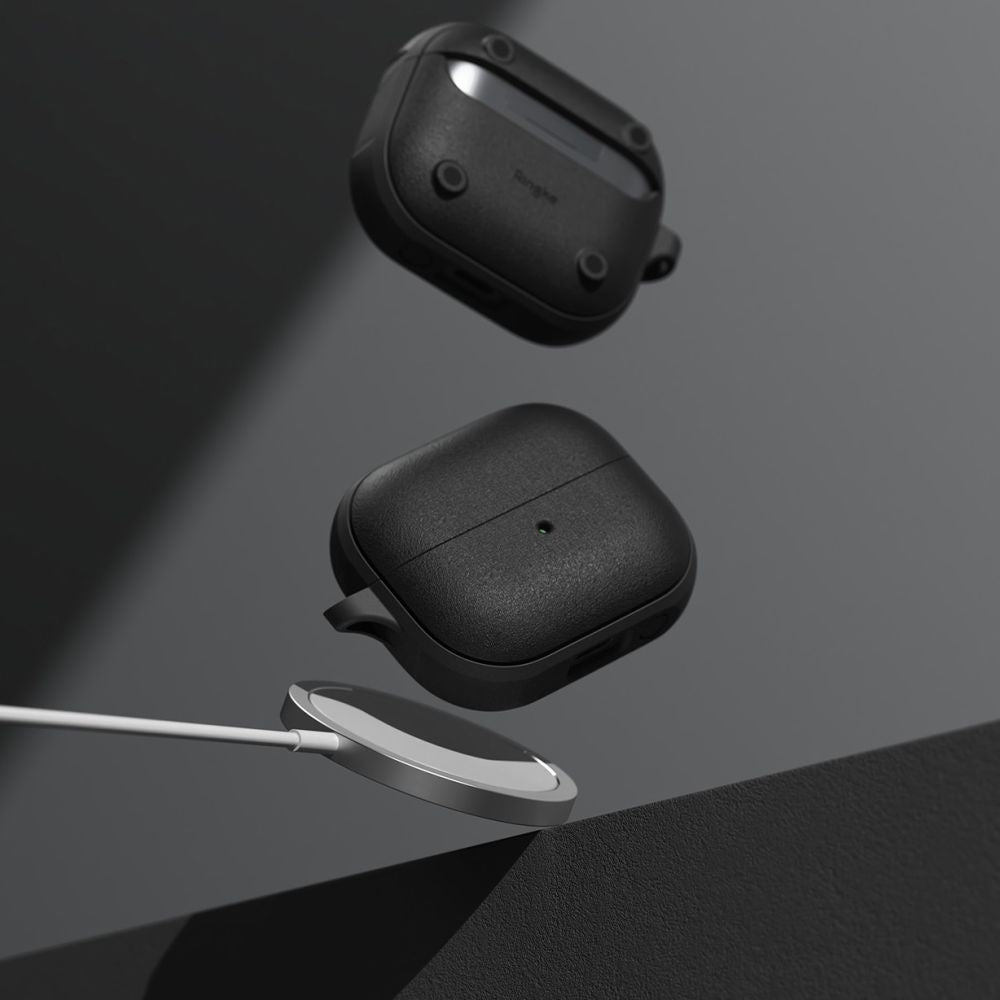 PUZDRO NA  SAMSUNG GALAXY BUDS 3 / 3 PRO RINGKE ONYX MAGNETIC MAGSAFE BLACK