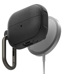 PUZDRO NA  SAMSUNG GALAXY BUDS 3 / 3 PRO RINGKE ONYX MAGNETIC MAGSAFE BLACK