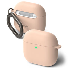  RINGKE SILIKON APPLE AIRPODS 4 ROZA PJEŠČANA
