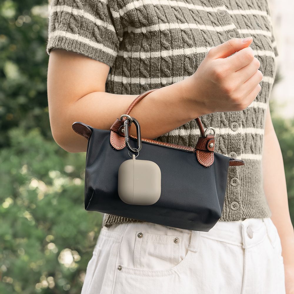  RINGKE SILIKON APPLE AIRPODS 4 ROZA PJEŠČANA