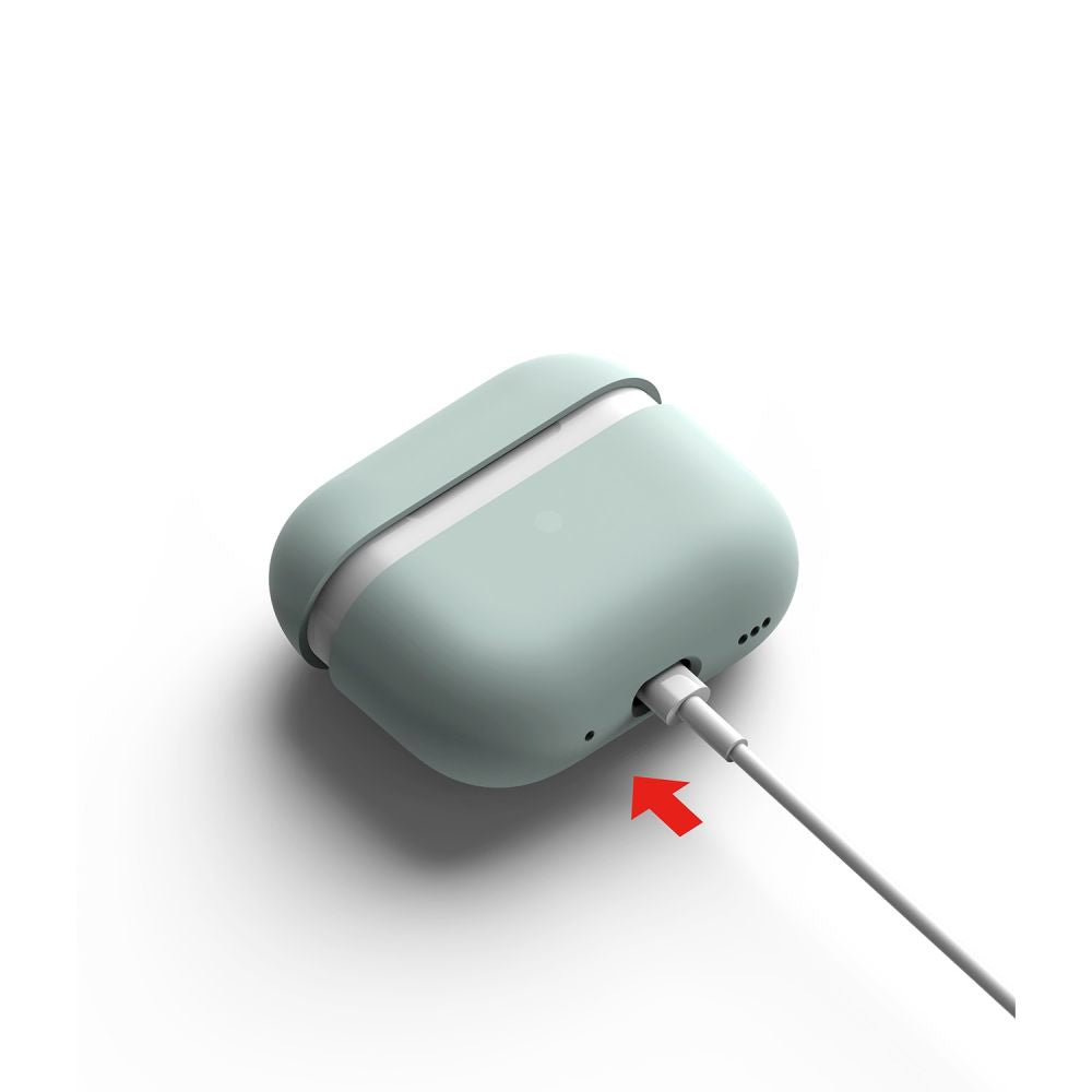 PUZDRO  RINGKE SILICONE APPLE AIRPODS PRO 1 / 2 SEAFOAM