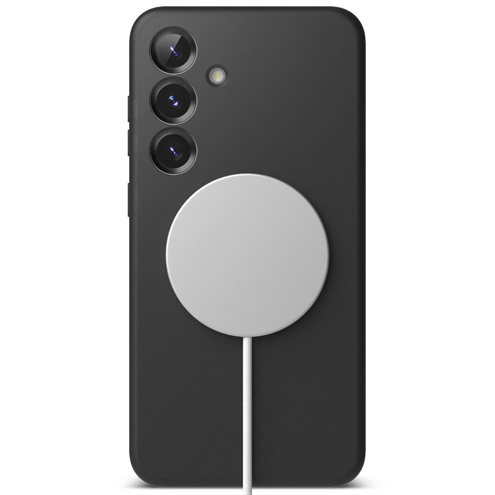  RINGKE SILIKONSKA MAGNETSKA MAGSAFE GALAXY S25 CRNA