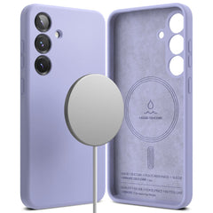  RINGKE SILIKONSKA MAGNETSKA MAGSAFE GALAXY S25 LAVANDA