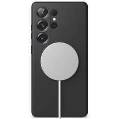  RINGKE SILIKONSKA MAGNETSKA MAGSAFE GALAXY S25 ULTRA CRNA