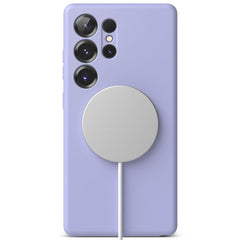  RINGKE SILIKONSKA MAGNETSKA MAGSAFE GALAXY S25 ULTRA LAVANDA