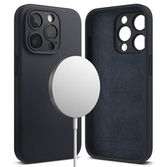 KRYT RINGKE SILICONE MAGNETIC MAGSAFE IPHONE 15 PRO DEEP BLUE