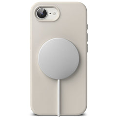 KRYT RINGKE SILICONE MAGNETIC MAGSAFE IPHONE 16E STONE