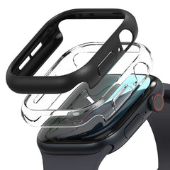  RINGKE SLIM 2-PACK APPLE WATCH 10 (42 MM) PROZIRNA & MAT TE BLACK
