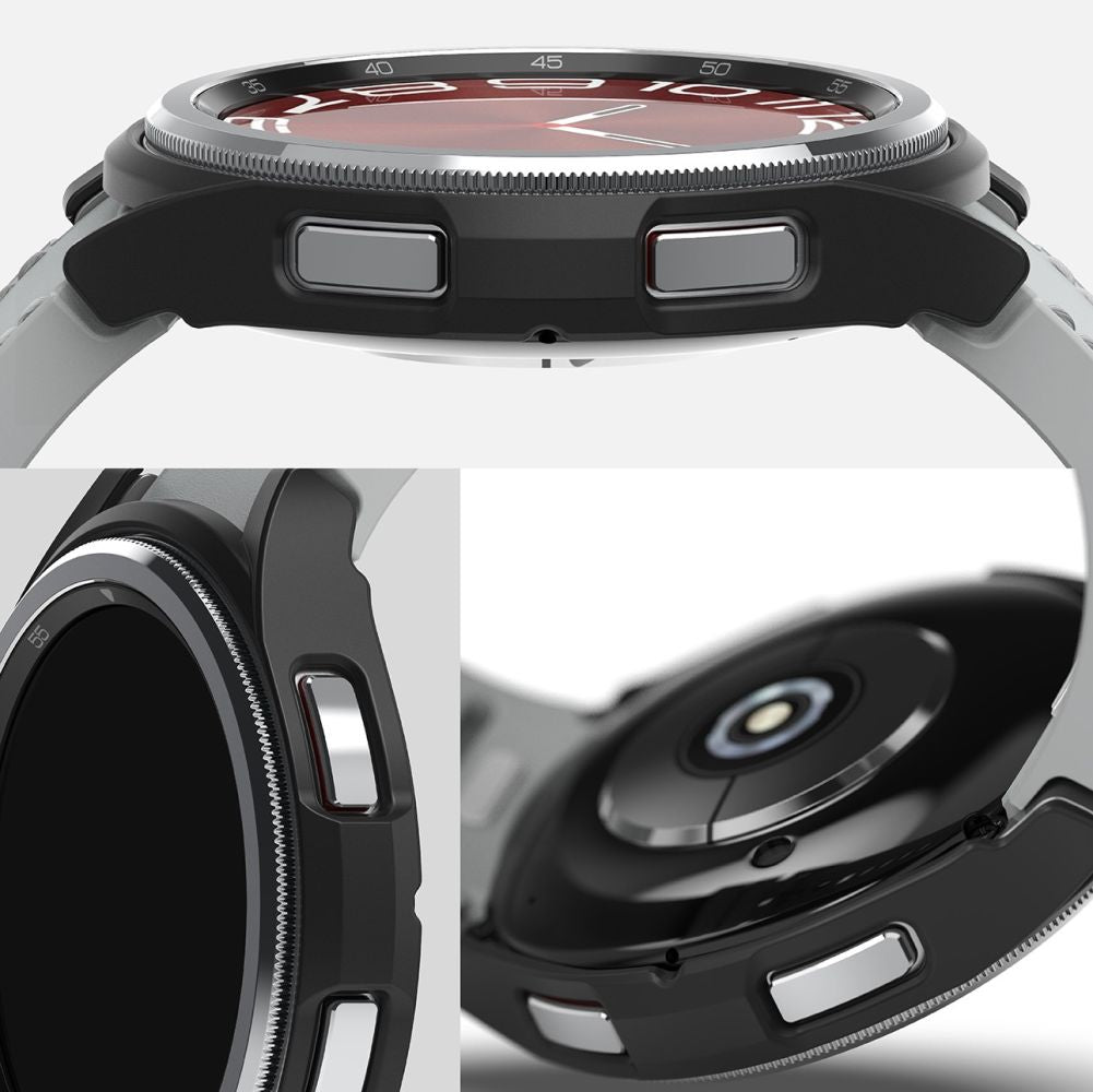 OVITEK RINGKE SLIM 2-PAK GALAXY WATCH 6 CLASSIC (43 MM) PROZOREN & ČRN.