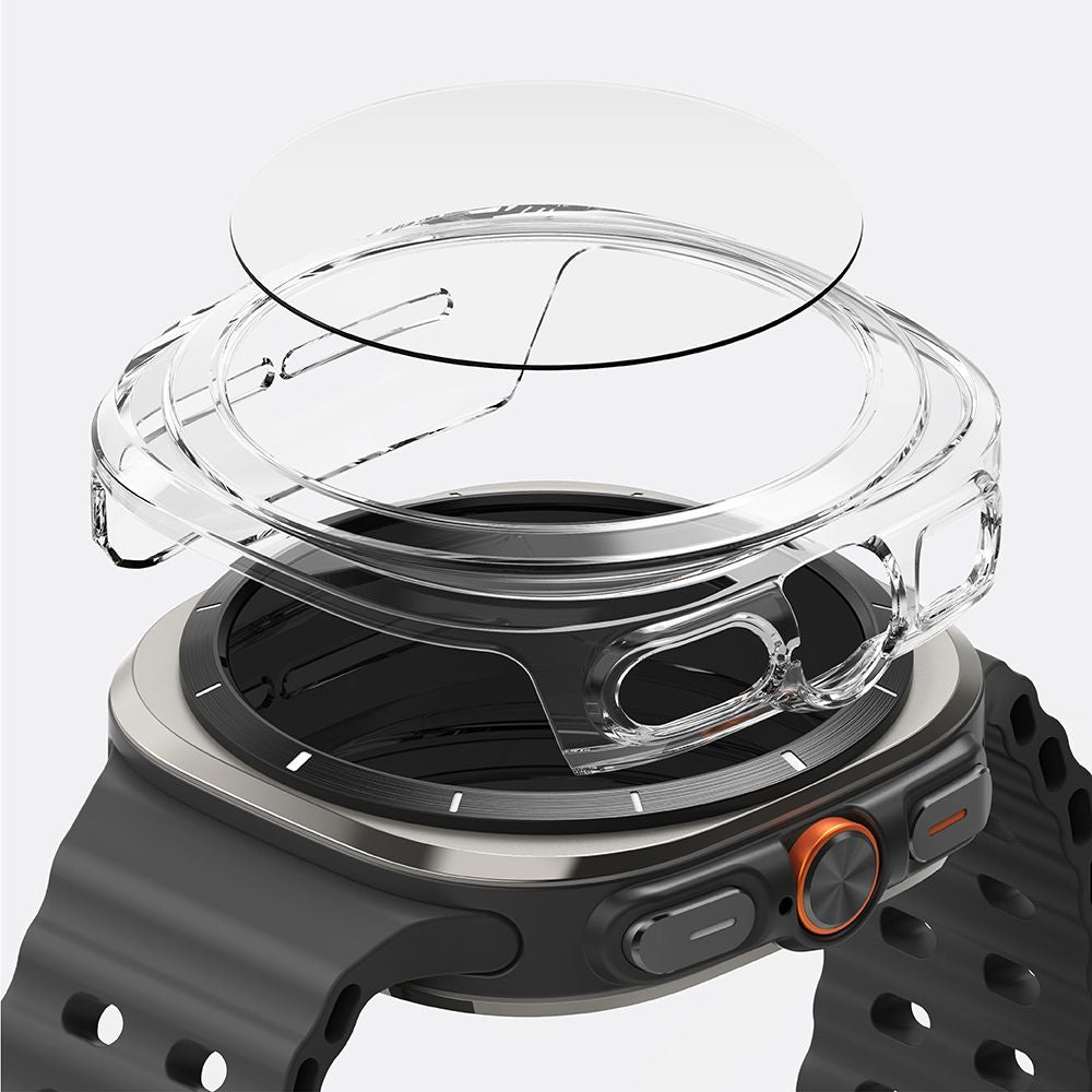 ZAŠTITNA  S OJAČANIM STAKLOM ZA SAMSUNG GALAXY WATCH ULTRA (47 MM) RINGKE SLIM & OJAČANO STAKLO PROZIRNO