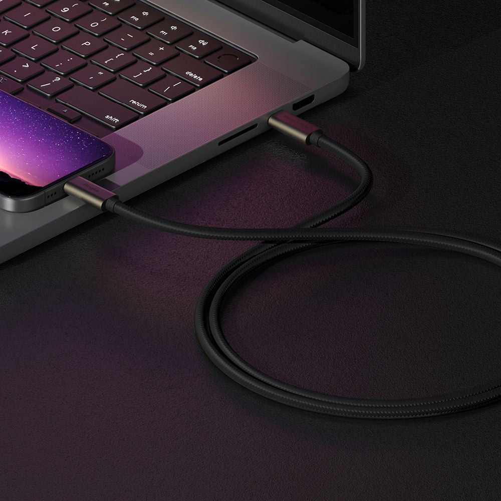 RINGKE KABEL USB 3.2 GEN 2X2 TYPE-C KABEL PD240W 100CM CRNA
