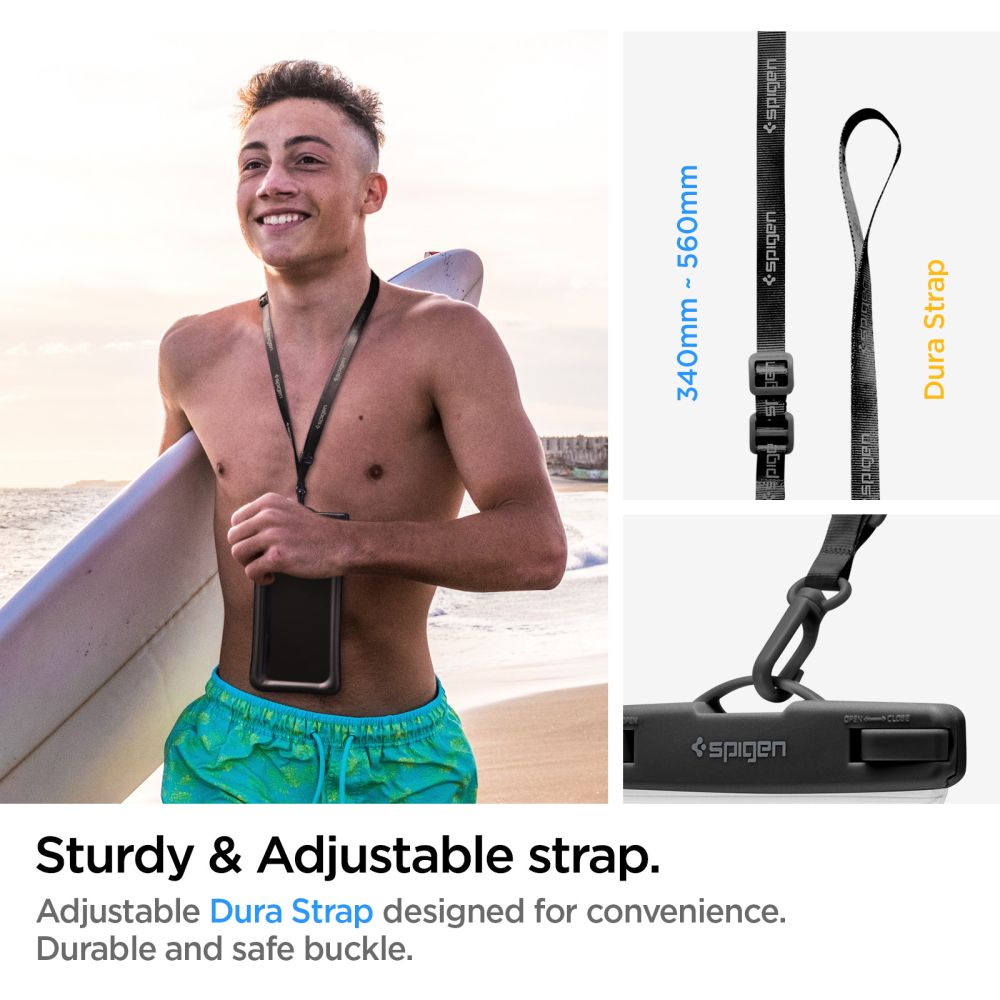 VODONEPROPUSNA  SPIGEN A610 UNIVERZALNA VODONEPROPUSNA FLOAT  2-PACK CRNA