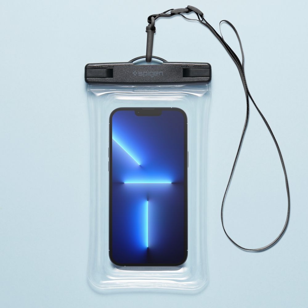 VODOTESNÉ PUZDRO SPIGEN A610 UNIVERSAL WATERPROOF FLOAT CASE CRYSTAL CLEAR