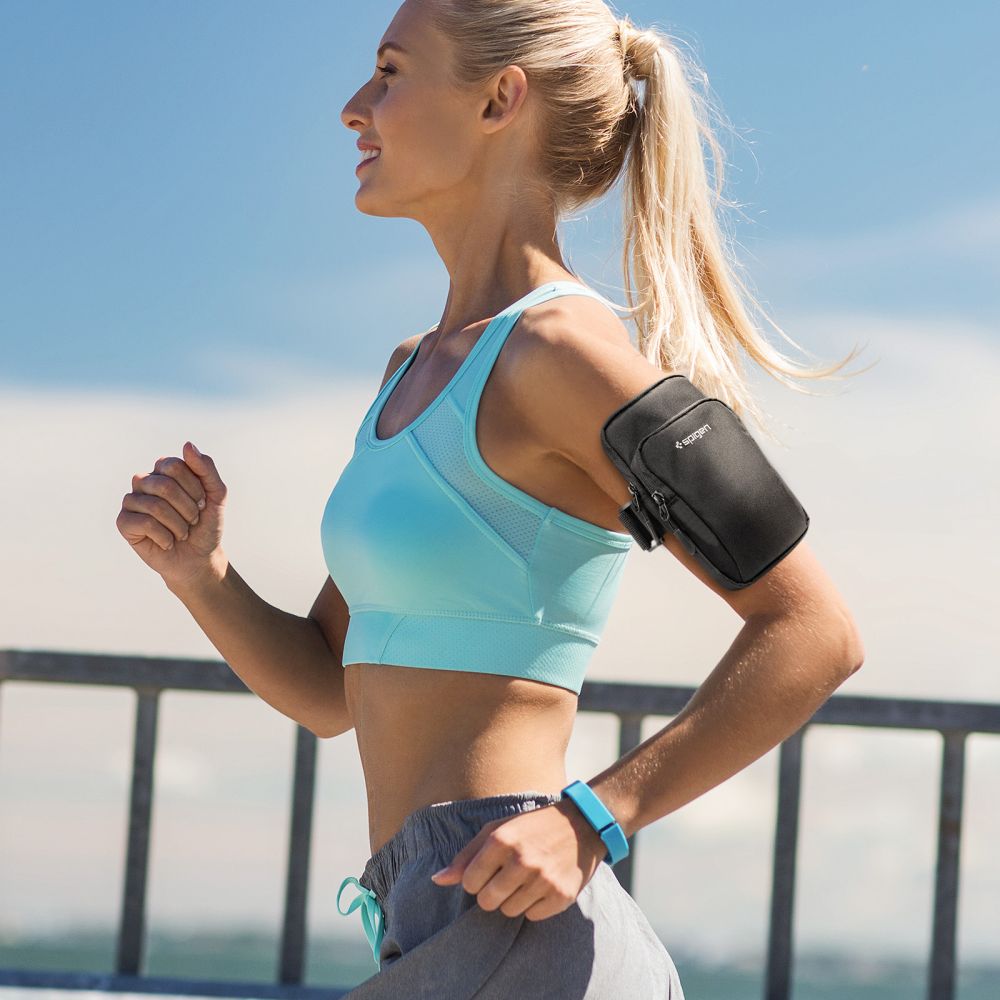 SPORTSKA  ZA RAME SPIGEN A702 DYNAMIC SHIELD ARMBAND CRNA